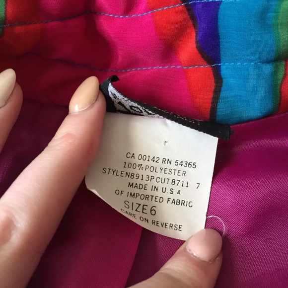 VINTAGE Multicolor Jacket - Picture 8 of 15